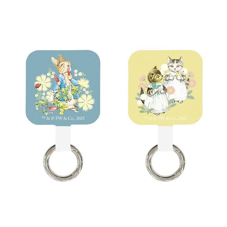 マルチリングプラス ピーターラビット スマートフォンリング スカート グッズ カラビナ キャラクター 便利 スマホリング マルチリング スマホ |  | 01