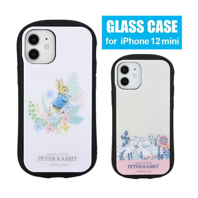iPhone12 mini ケース ピーターラビット ガラス 携帯ケース スマホケース iPhone12 mini アイフォン12 mini ケース pr-57 | 