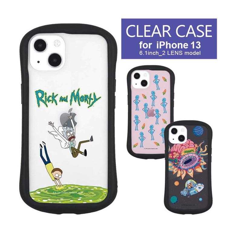 iPhone13 ケース リックアンドモーティ クリア 携帯ケース アイフォン13 ケース  iphoneケース アイホン13ケース ram-07 | 