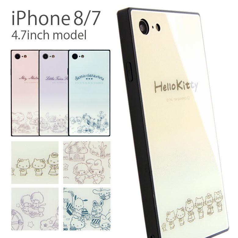 Iphone Se ケース 第2世代 Iphone8 ケース サンリオ ガラス スクエア Iphone7 アイフォンse ケース 第2世代 アイフォン8 ケース San 941 スマホケースの店 モノモード 通販 Yahoo ショッピング