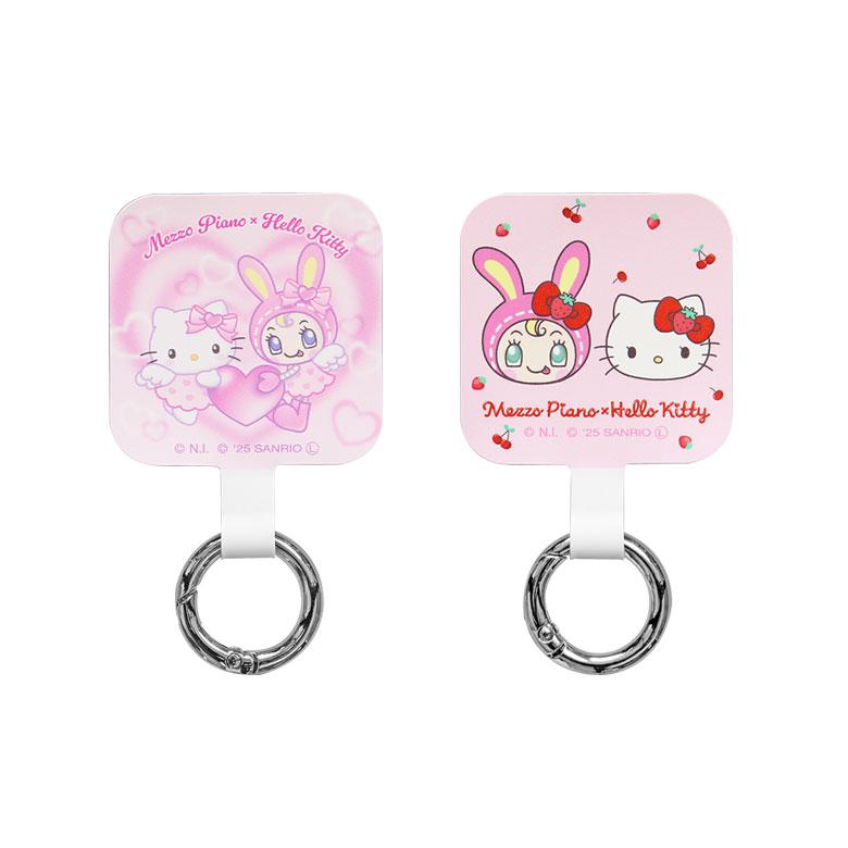 【激レア商品】キティ リングホルダー マルチリングプラス ストラップホルダー メゾ・ピアノ×ハローキティ
