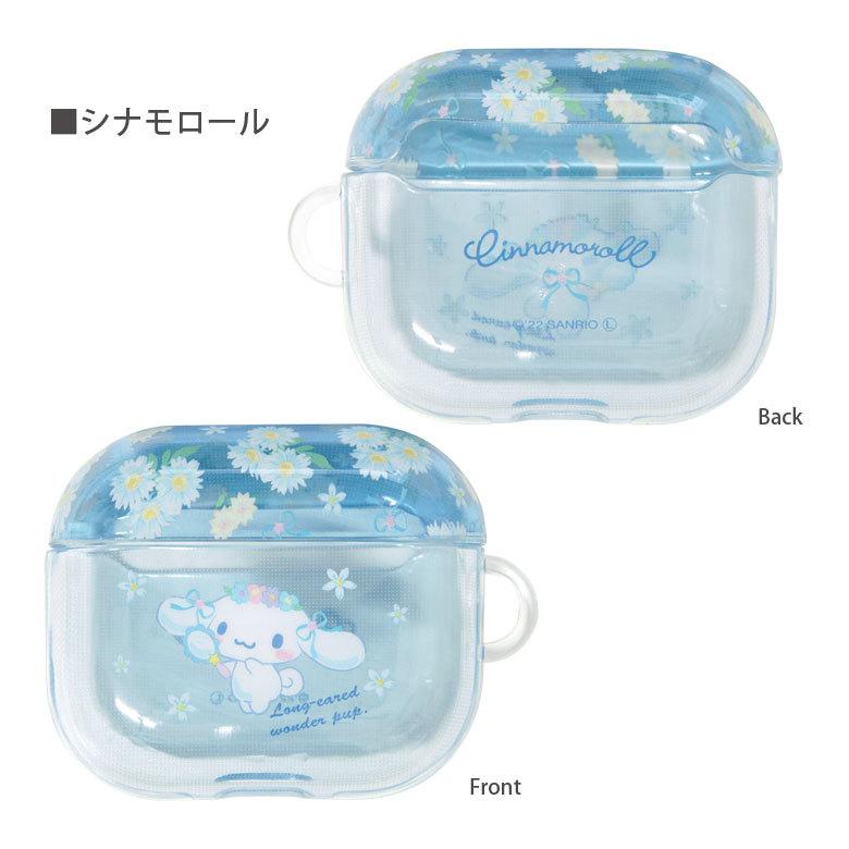 AirPods 第3世代 ケース サンリオキャラクターズ ソフト クリア