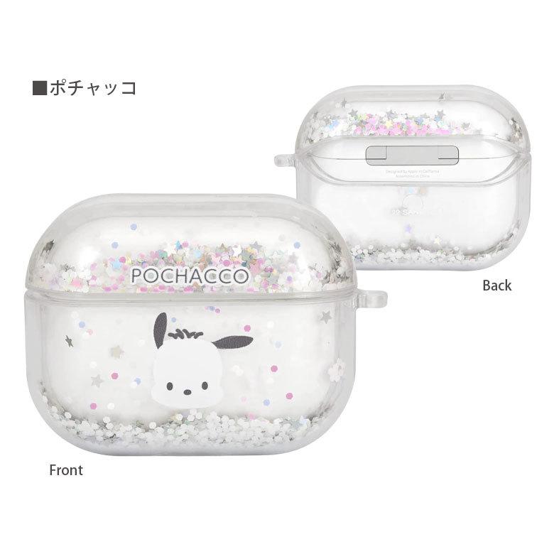 airpods pro ケース サンリオ トゥインクルケース クリア キティ マイメロ シナモン クロミ エアーポッズpro sang-233|monomode|07