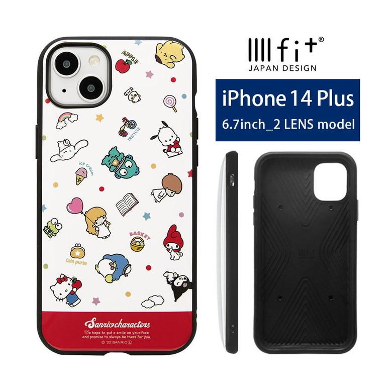 iPhone14 Plus ケース サンリオキャラクターズ IIIIfit iPhone14 plus アイフォン14プラス アイホン14プラスケース カバー sang-252mx | 
