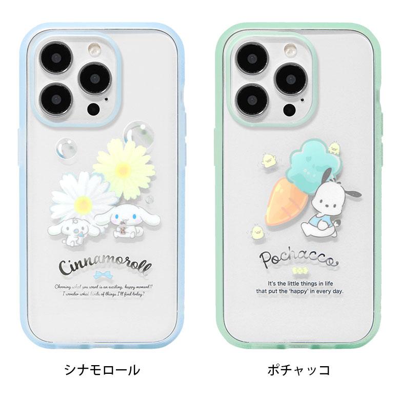 iphone14proケースサンリオキャラクターズ IIIIfit Clear クリア