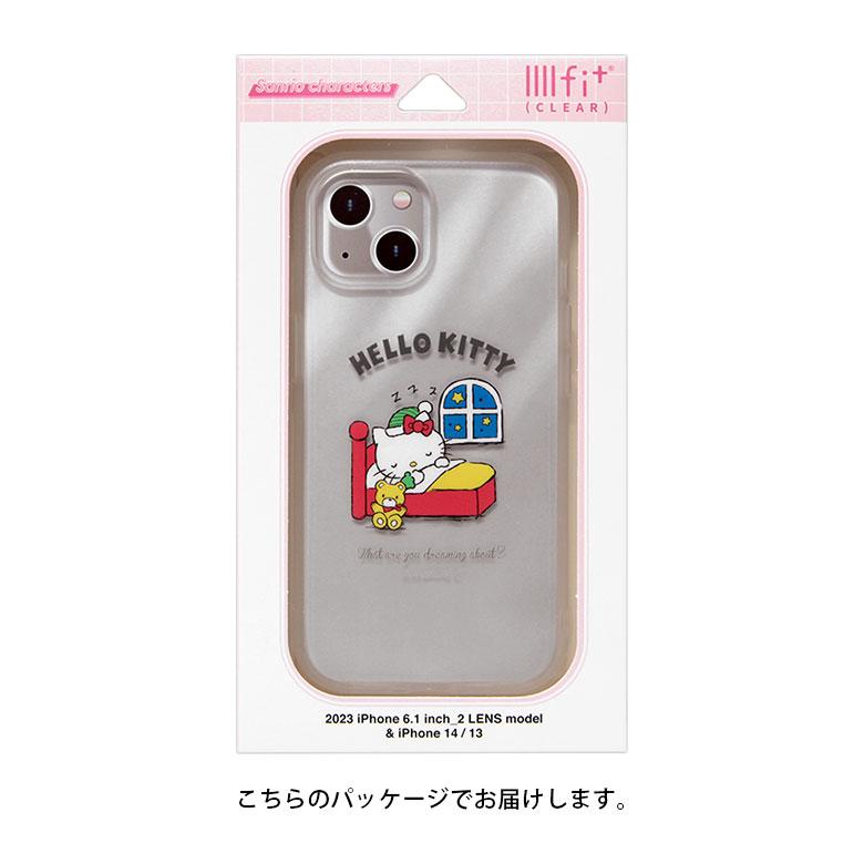 iPhone15 ケース サンリオ IIIIfit クリア 携帯ケース アイフォン15