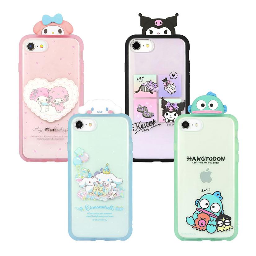 iPhone SE ケース 第3世代 第2世代 サンリオ IIIIfit Clear