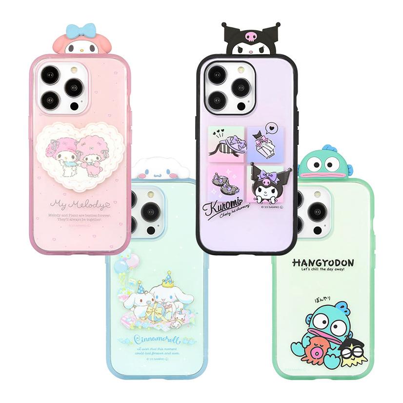 iPhone15Pro ケース クリア サンリオ IIIIfit Clear iPhone15 Pro