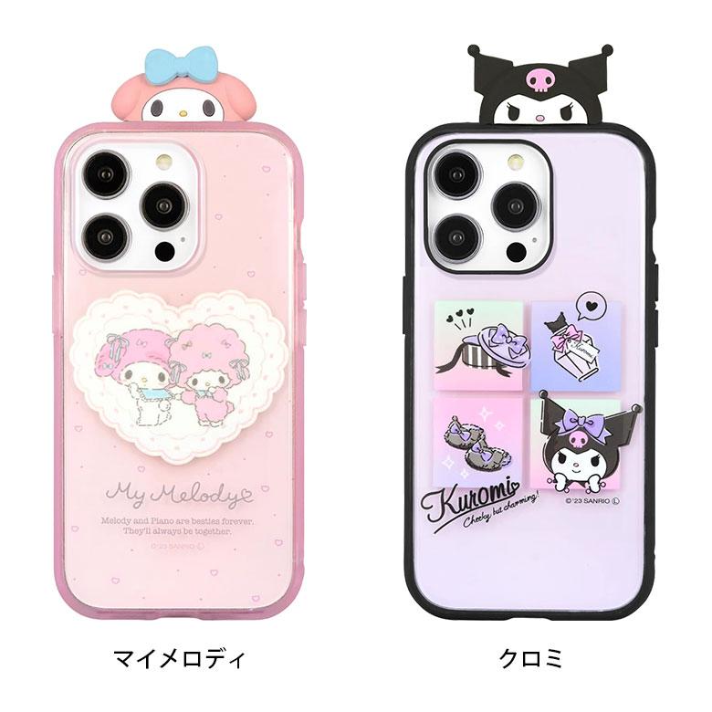 iPhone15Pro ケース クリア サンリオ IIIIfit Clear iPhone15 Pro