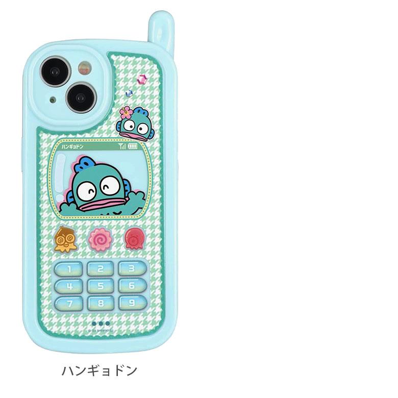 iPhone15 ケース サンリオ レトロ ガラケー風 携帯ケース アイフォン15