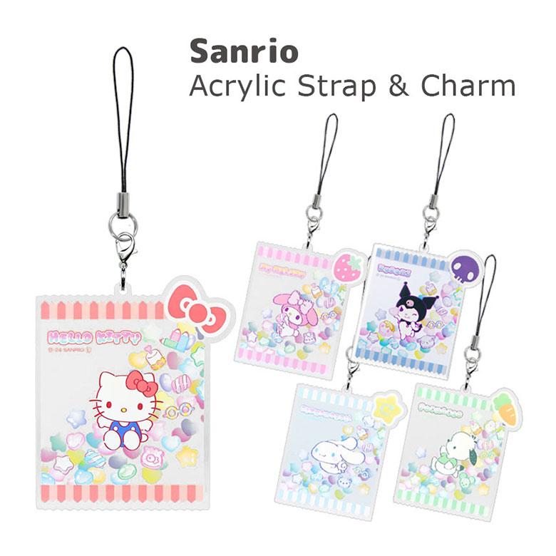 アクリルストラップ Lサイズ サンリオ アクリルチャーム ストラップ