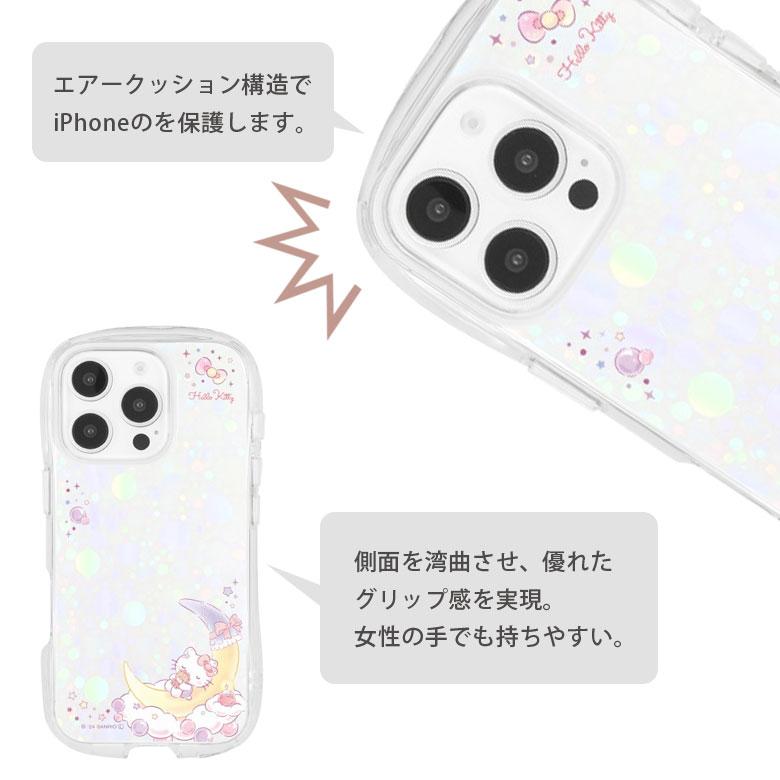 iPhone16Pro ケース クリスタルクリアケース サンリオキャラクターズ