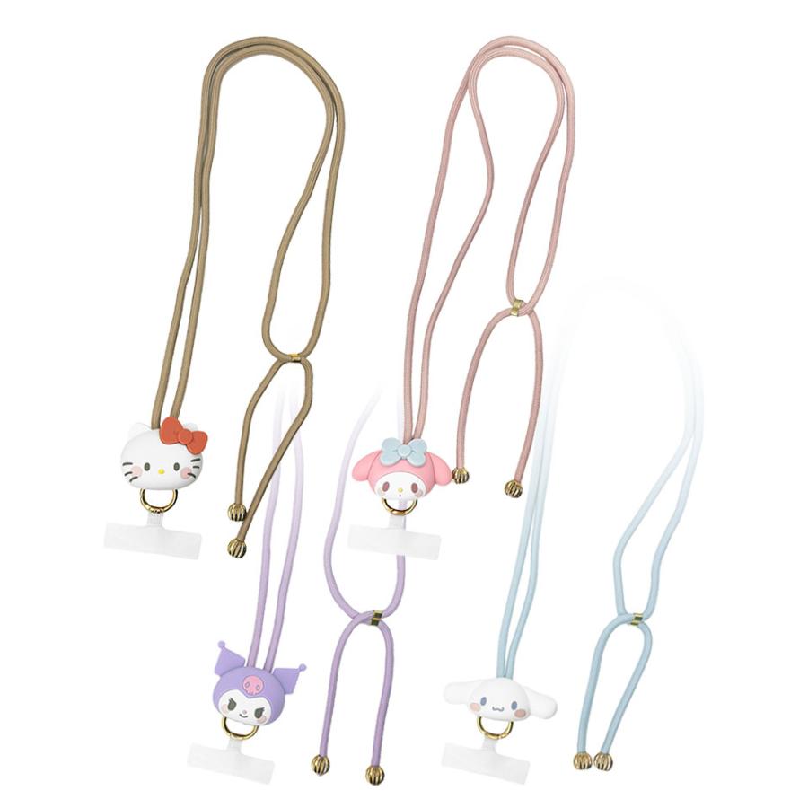 【新品未使用★2010】SANRIO　サンリオ　マスコットマルチダイナモライト マルチリングプラス ストラップセット マスコット付き サンリオ