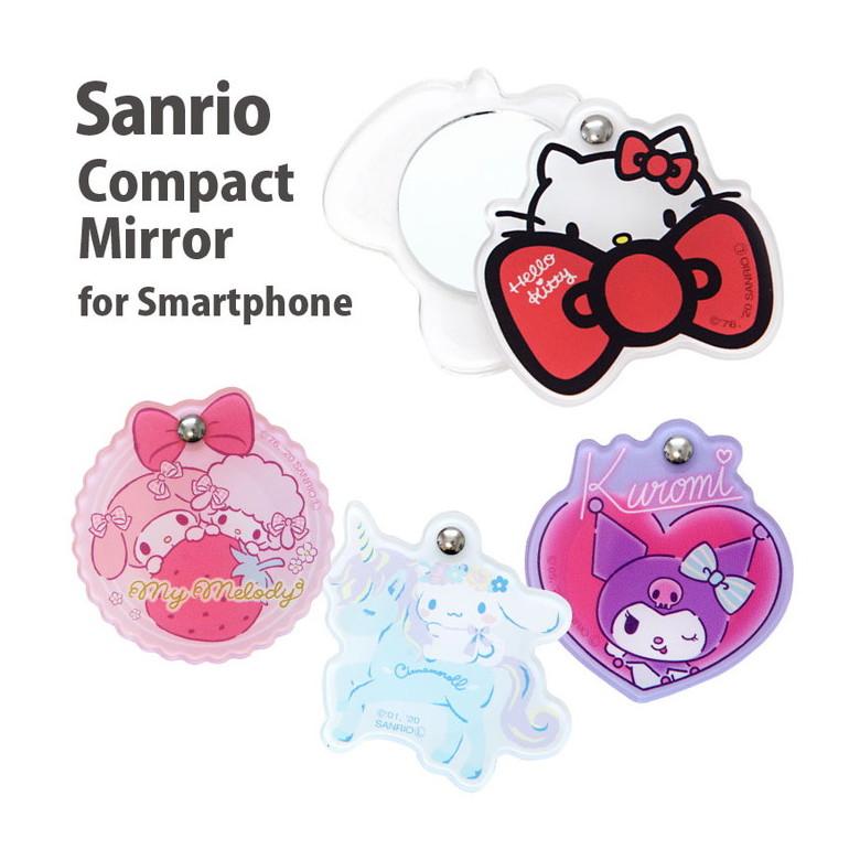 ステッカー ミラー サンリオ ミラー スマートフォン対応 スライドミラー ステッカー キティ マイメロ クロミちゃん シナモン Sang 46 スマホケースの店 モノモード 通販 Yahoo ショッピング