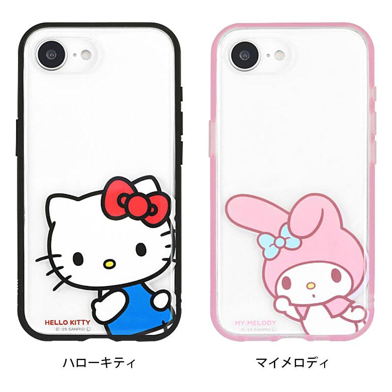 iPhone16e ケース サンリオキャラクターズ Sanrio IIIIfit Clear