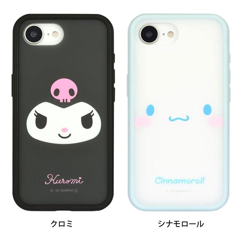 iPhone16e ケース サンリオキャラクターズ IIIIfit プランプフレーム