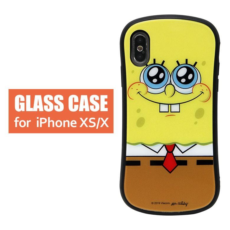 Iphonexs ケース ガラスケース スポンジボブ アイフォンxs ケース Iphone Xs ケース Sb 62a スマホケースの店 モノモード 通販 Yahoo ショッピング