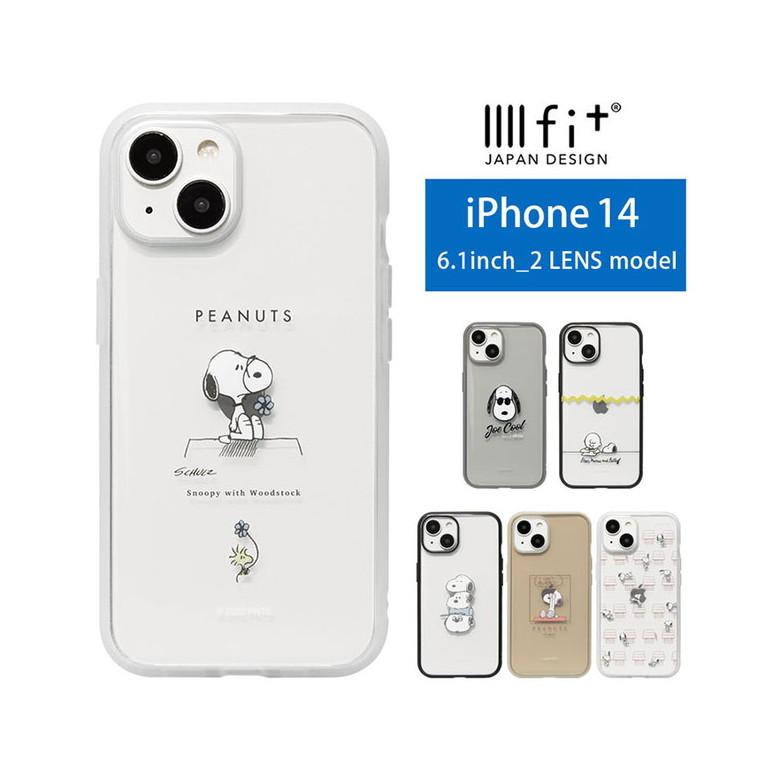 iphone14 ケース iPhone13 スヌーピー IIIIfit クリア スマホケース