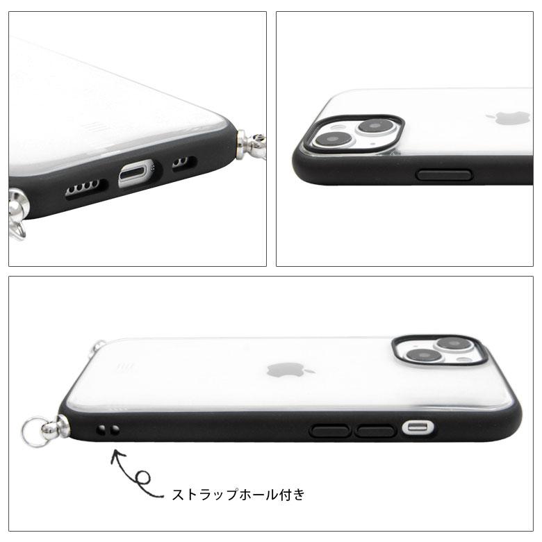 iPhone15Pro ケース  スヌーピー ピーナッツ PEANUTS IIIIfit Loop ストラップ紐付き スマホケース アイフォン15 プロ sngg-17｜monomode｜06