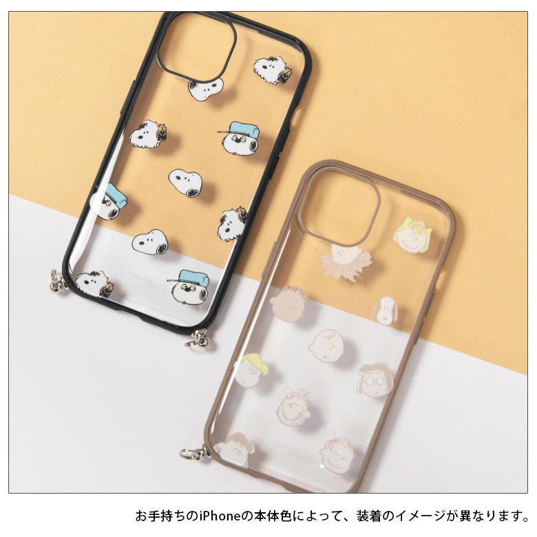 iPhone15 Pro ケース スヌーピー ピーナッツ PEANUTS IIIIfit Loop