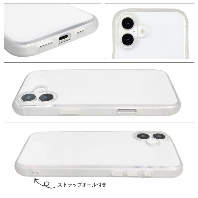 iPhone16Plus ケース クリア スヌーピーピーナッツ IIIIfit Clear 透明