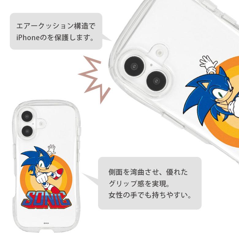 iPhone16 ケース ソニック・ザ・ヘッジホッグ クリスタルクリアケース ソフトカバー iPhone16 アイフォン16 ss-01 |  | 04