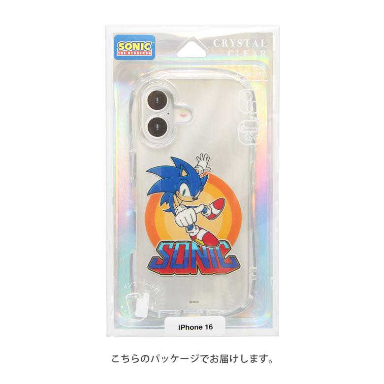 iPhone16 ケース ソニック・ザ・ヘッジホッグ クリスタルクリアケース ソフトカバー iPhone16 アイフォン16 ss-01 |  | 08