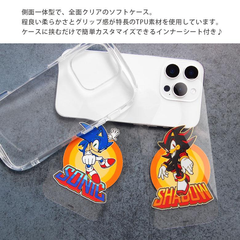 iPhone16Pro ケース ソニック・ザ・ヘッジホッグ クリスタルクリアケース ソフトカバー iPhone16 pro アイフォン16 プロ ss-02 |  | 03