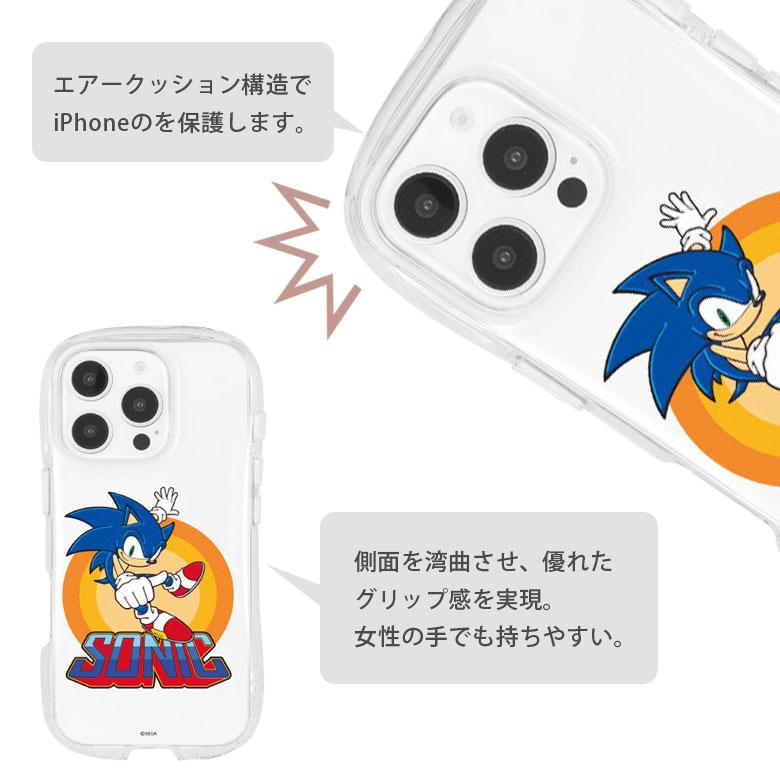 iPhone16Pro ケース ソニック・ザ・ヘッジホッグ クリスタルクリアケース ソフトカバー iPhone16 pro アイフォン16 プロ ss-02 |  | 04