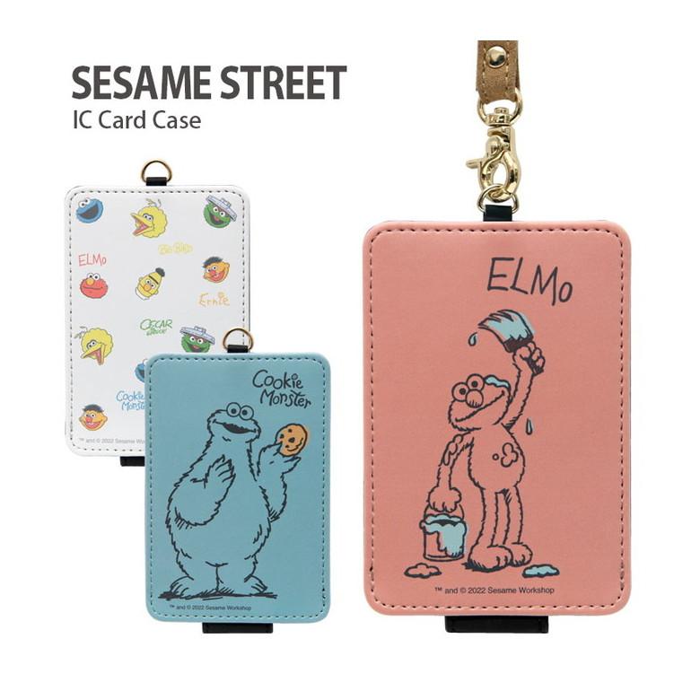 パスケース キャラクター セサミストリート ICカードケース 定期入れ