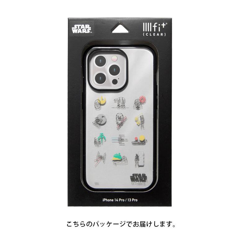 iPhone14Proケース スターウォーズ STAR WARS IIIIfit Clear クリア