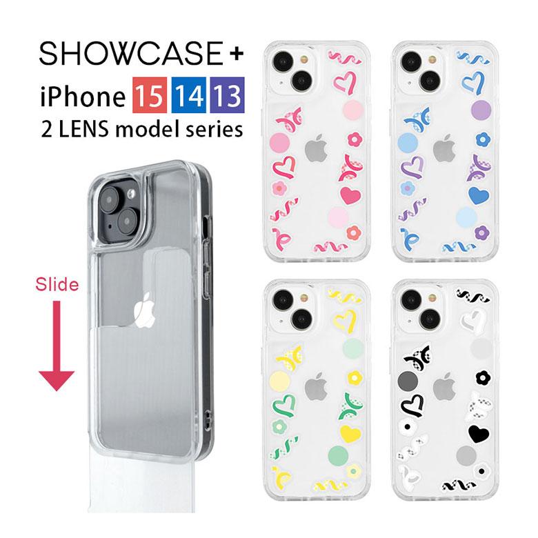 なるせのすまほけーす iPhone15 クリア iPhone15 iPhone 14 13 ケース クリア 写真やカードが入るケース