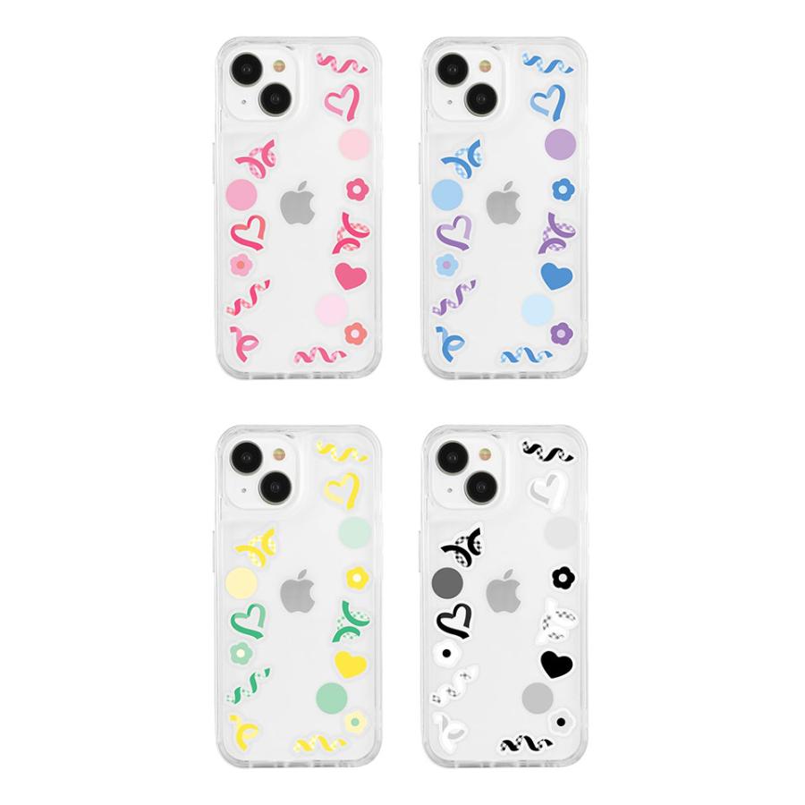 iPhone15 iPhone 14 13 ケース クリア 写真やカードが入るケース