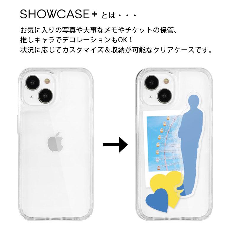 iPhone15Pro ケース 写真やカードが入るケース SHOWCASE+ クリアケース アイフォン15 プロ パーツ付き swc-18 |  | 03
