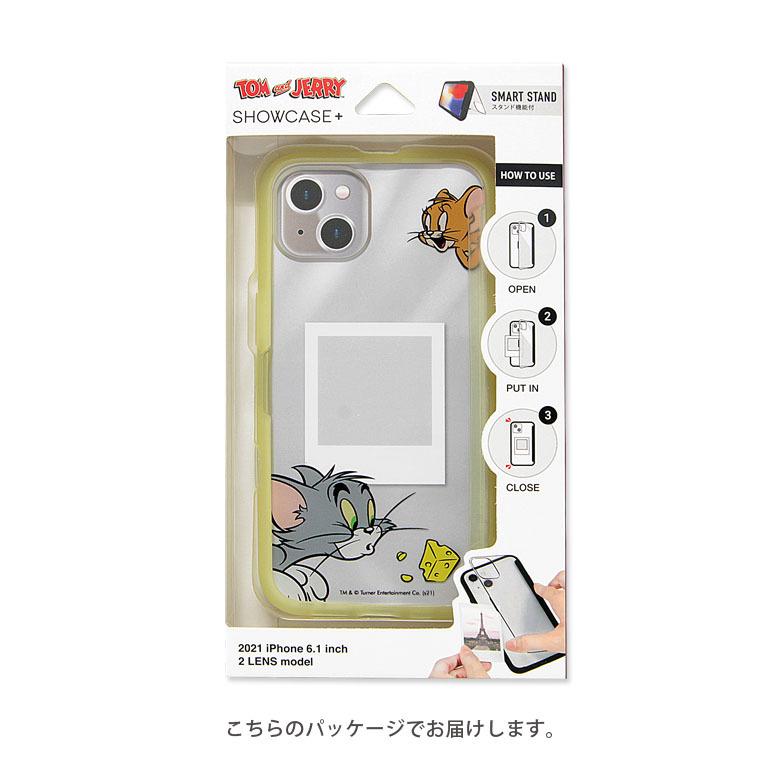 iPhone13 ケース トムとジェリー クリア SHOWCASE+ 写真やメモが挟める 携帯ケース アイフォン13 ケース アイホン13ケース tmj-121 |  | 07