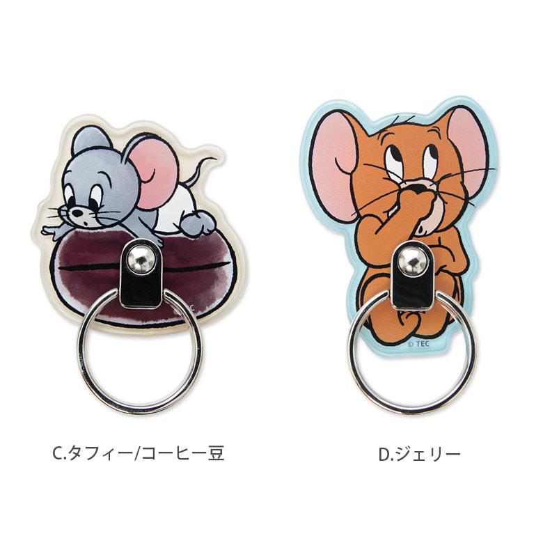 スマホリング トムとジェリーキャラクター リングスタンド 落下防止トムジェリ リング スマホスタンド かわいい  tmj-150 |  | 03