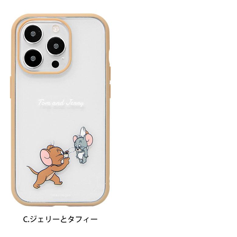 iPhone14Proケース iphone14proケース トムとジェリー IIIIfit Clear クリア iPhone 14