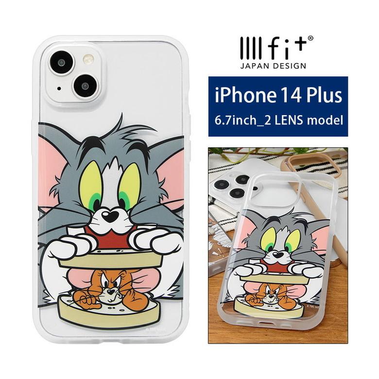 iPhone14Plus ケース トムとジェリー IIIIfit Clear クリア