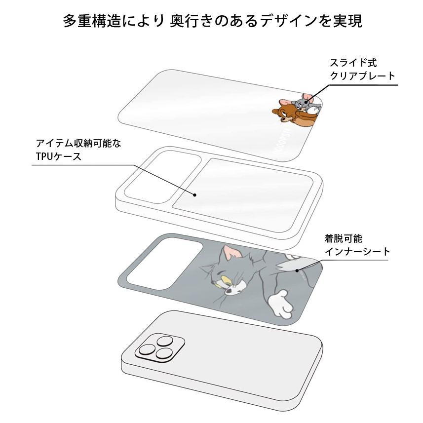 iphone14pro max ケース iphone13 pro max 12 Pro Max トムとジェリー 写真やカードが入る SHOWCASE+ 6.7インチ対応 クリア tmj-164a |  | 08