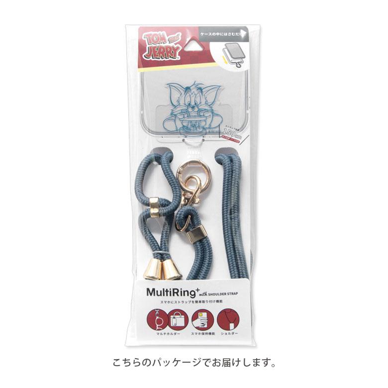 スマホ スマホショルダーストラップ トムとジェリー マルチ