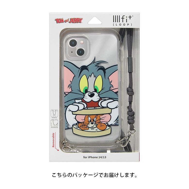 iphone14 ケース ショルダー トムとジェリー IIIIfit Loop ストラップ