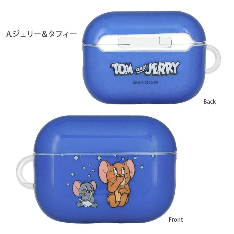 AirPods Pro2 ケース 第2世代 トムとジェリー ソフト クリア