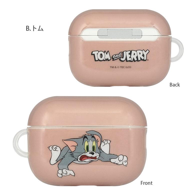 AirPods Pro2 ケース 第2世代 トムとジェリー ソフト クリア