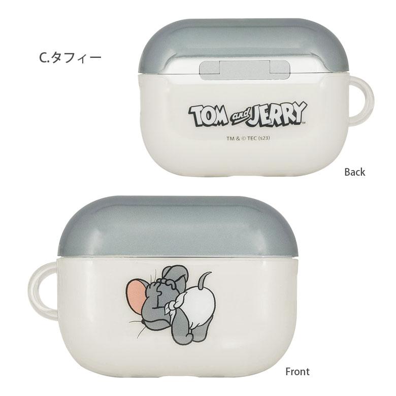 AirPods Pro2 ケース 第2世代 トムとジェリー ソフト クリア