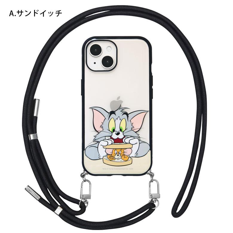 iPhone15 ケース ショルダー トムとジェリー IIIIfit Loop ストラップ紐付き 携帯ケース アイフォン15 iphoneケース アイホン15ケース 14 13 |  | 07
