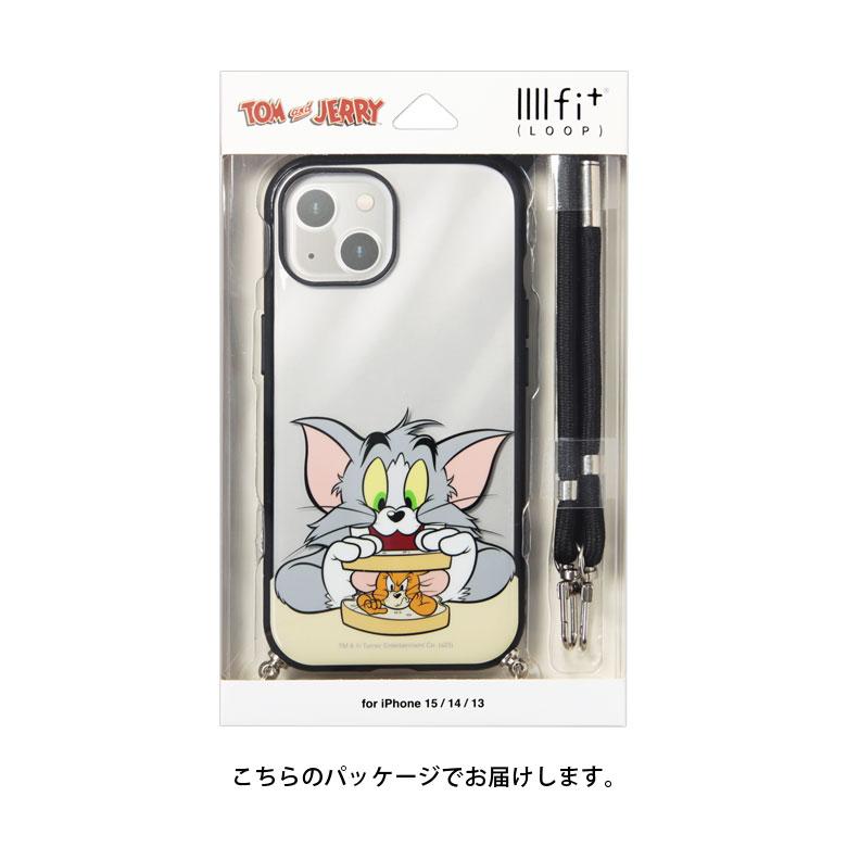 ♥️【新品】ami スマホショルダーバッグ iPhone15Pro3点セット♥️ iPhone15 ケース ショルダー トムとジェリー IIIIfit Loop