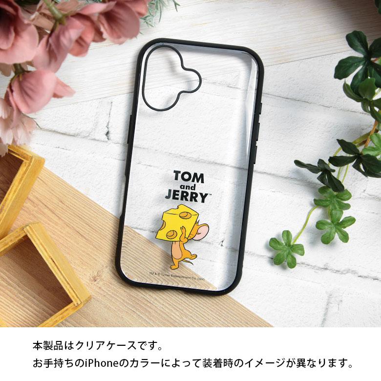 iPhone16Pro ケース クリア トムとジェリー IIIIfit Clear 透明 iPhone 16 pro 透明 iPhone 16 アイフォン16Pro アイホン16プロ iPhoneケース　tmj-245a |  | 04