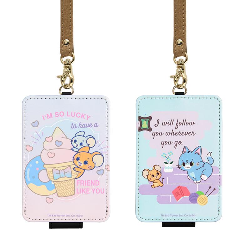 パスケース キャラクター とむとじぇりーごっこ IC カードケース 通勤 通学 アニメ かわいい 総柄 キャラクター ストラップ付き ICカード入れ 定期入れ |  | 01