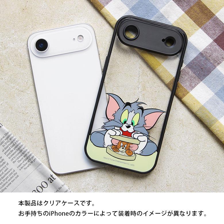 iPhone Air ケース トムとジェリー IIIIfit プランプフレーム クリア ハイブリッド アイフォンAir tmj-264a |  | 04