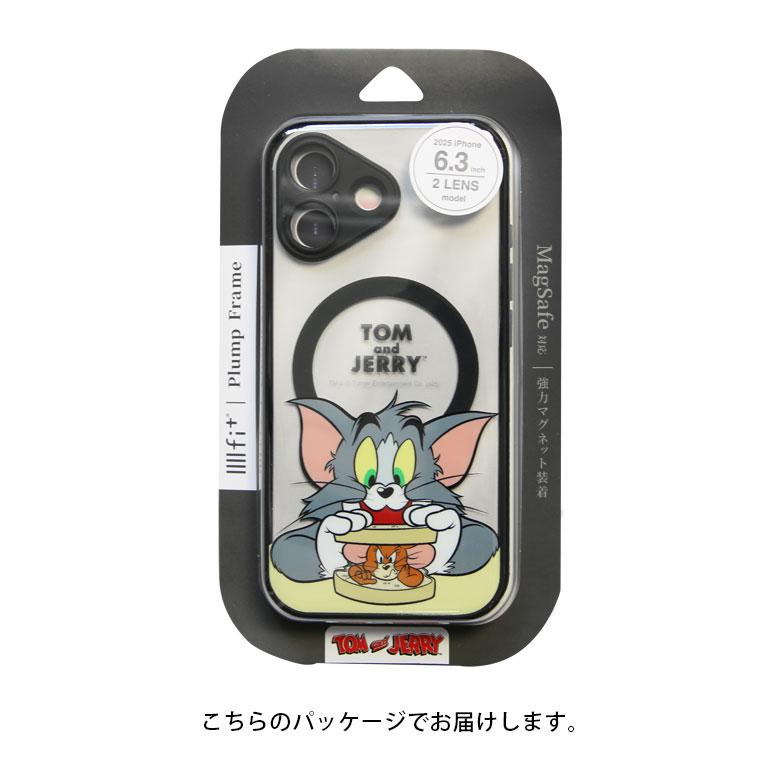 iPhone17 ケース トムとジェリー MagSafe対応 IIIIfit プランプフレーム クリア ハイブリッド アイフォン17 tmj-265a |  | 06